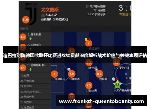 迪巴拉对阵德国欧联杯比赛进攻端贡献深度解析战术价值与关键表现评估